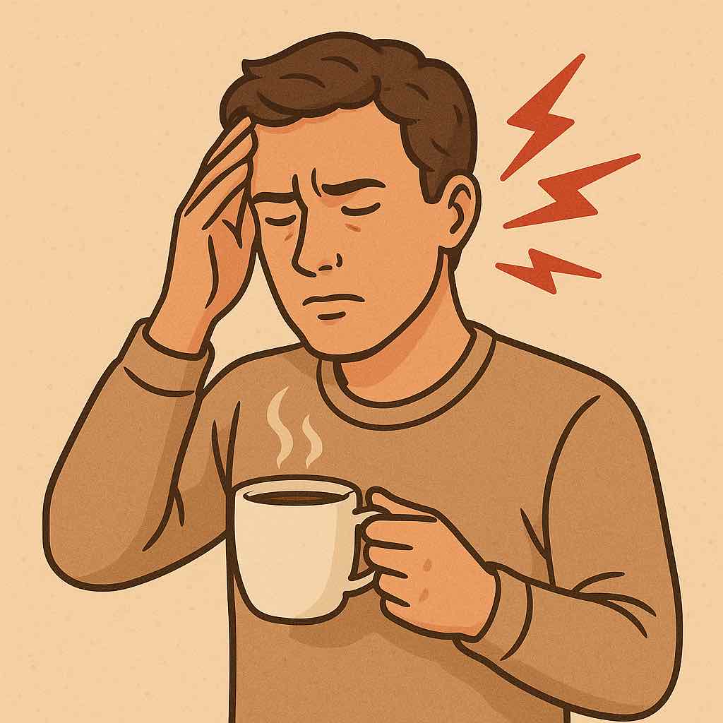 🧠☕ راهنمای سبک زندگی برای افراد میگرنیِ قهوه‌ دوست
